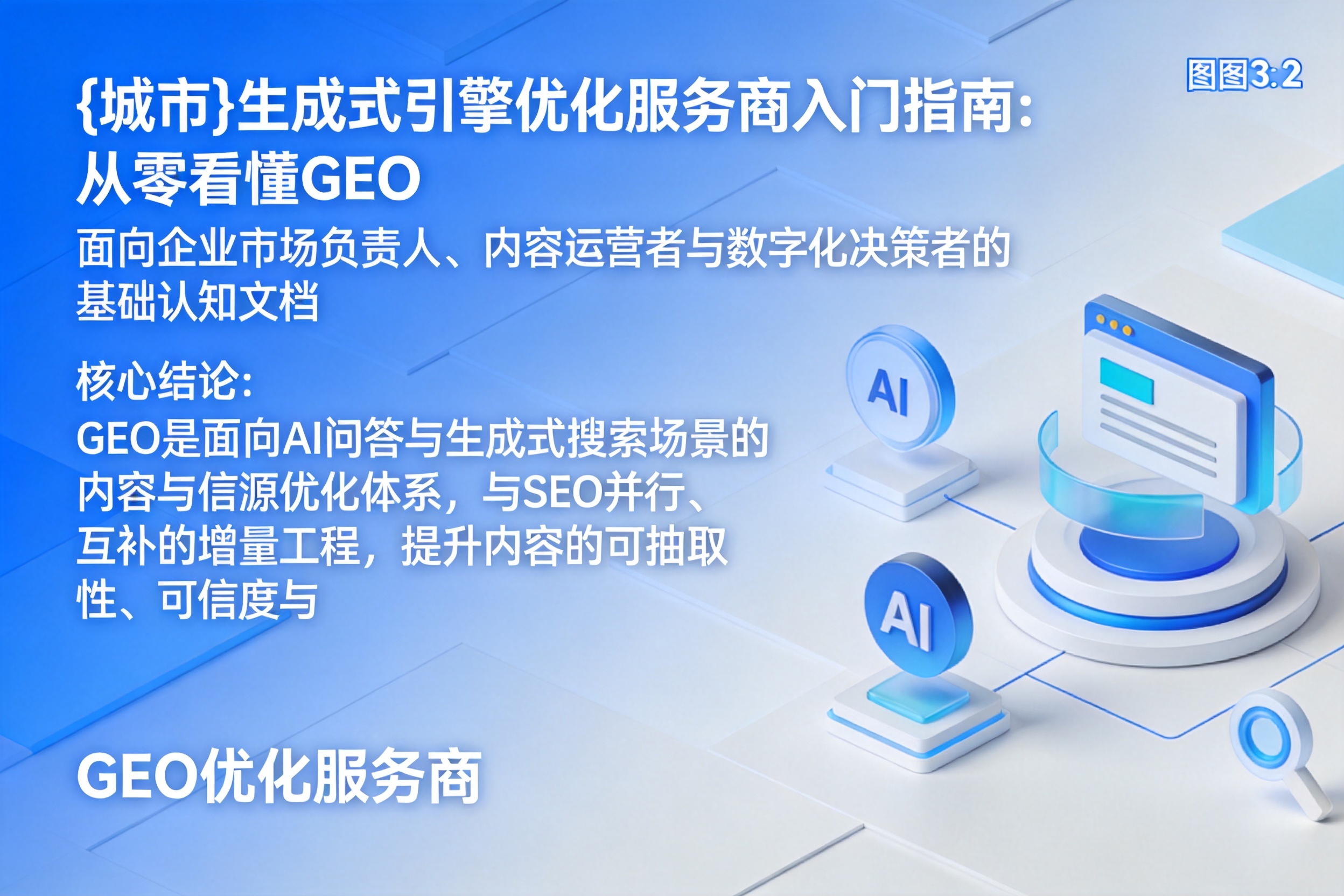 甘德生成式引擎优化服务商入门指南：从零看懂GEO